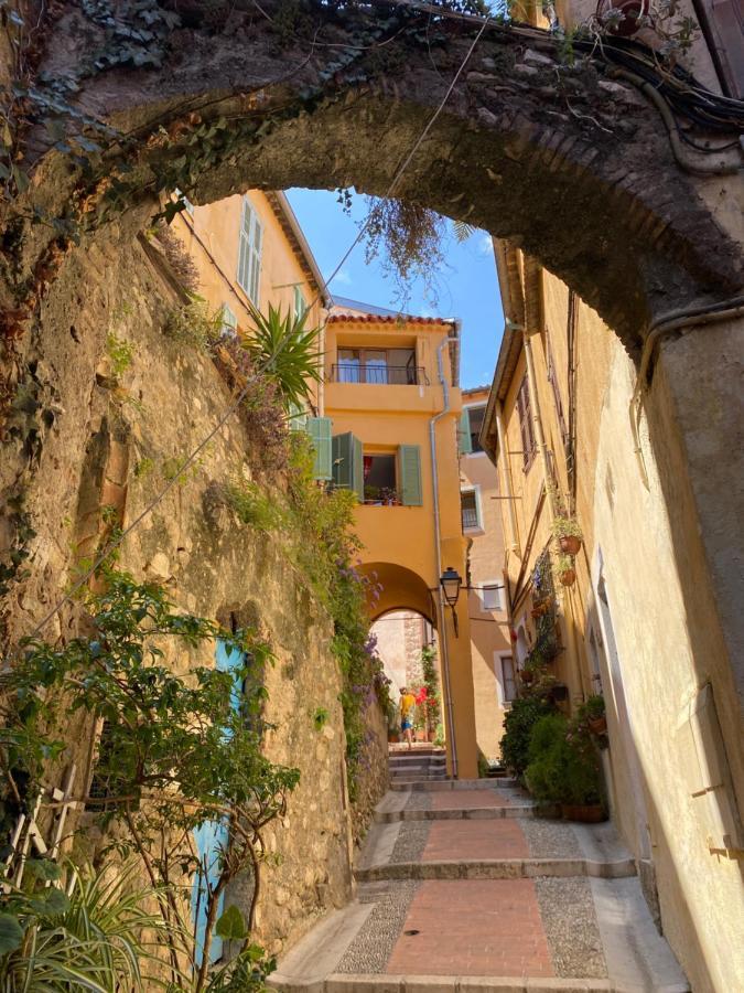 شقة Vieux Chateau, Vue Mer مينتون المظهر الخارجي الصورة